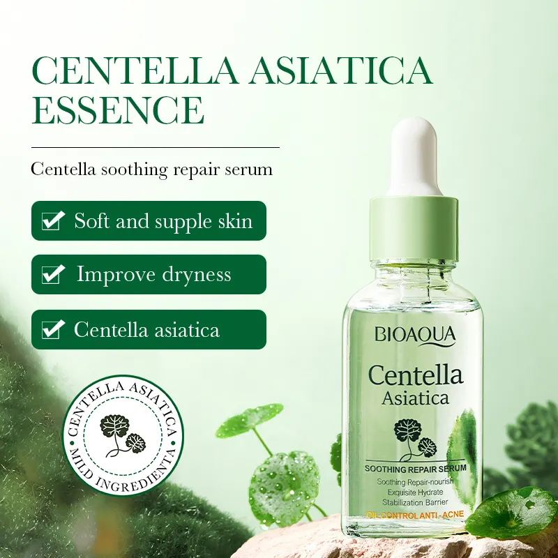 5 in 1 Collagen Serum + Niacinamide Face Brightening + Centella Asiatica +  Vitamin C Face Brightening Essence + Rose Water Essence For Anti Acne, Anti Wrinkles, Brighten Freckles and Skin Tone