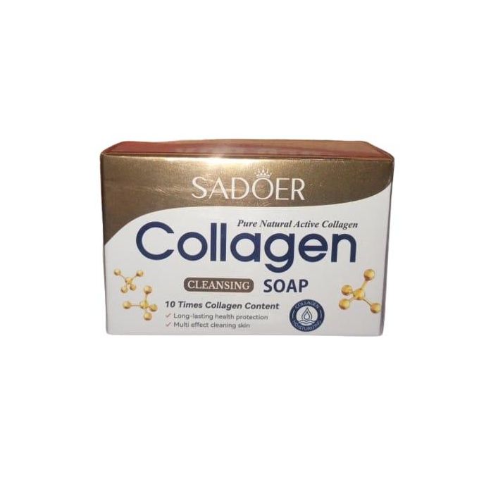 Sadoer  5 Pieces, Collagen Soap +  Retinol Caffeine Anti Wrinkles Serum Like Vitamin C + 2 Pieces Face Mask Moisturizing Face Mask + Collagen Cream Anti Aging Collagen Cream,, smoothin