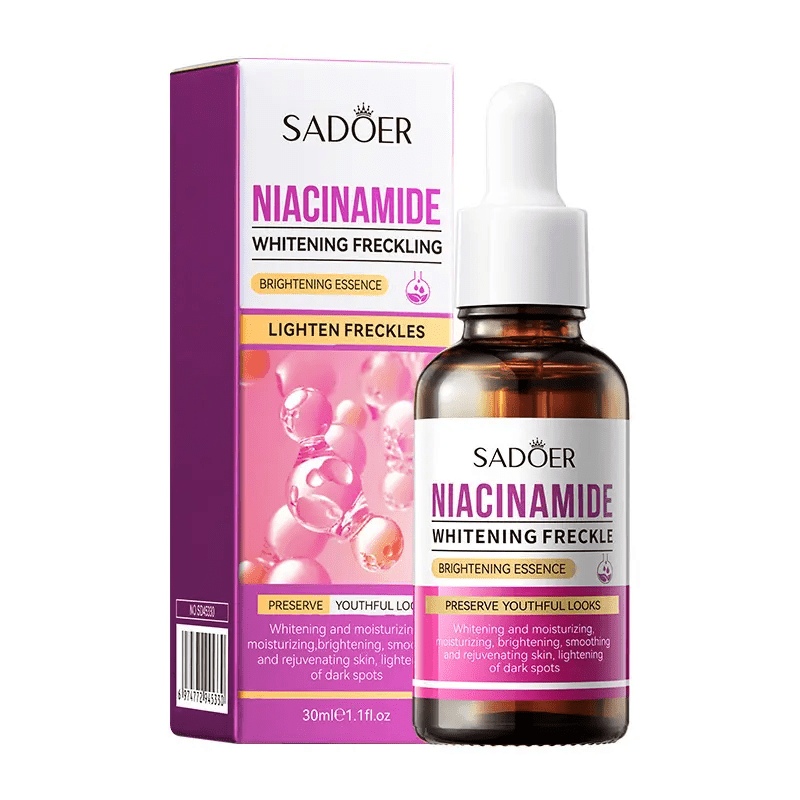 5 in 1 Set, Sadoer Vitamin C Serum + Sadoer Collagen Snail Serum + Nicotinamide Serum + Hyaluronic Acid Serum +Retinol Serum, Moisturizing, Anti Wrinkles, Anti Aging, Skin Tightening, Whiten Dark Spo