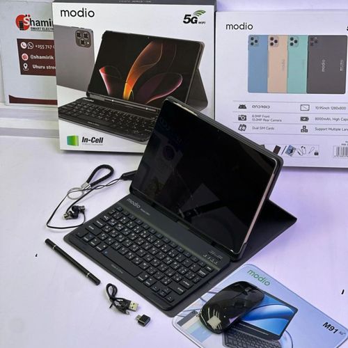 Modio M91 5G Tablet Memory 512GB/12GB Android :13 Camera 13MP+8MP Dual SIM Card Display:10.95 Inch Battery 8000MAh Connectivity 5G