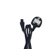 Generic Fused 3 Pin Flower Power Cable cord For Laptop Adapter Charger Fused three Pin Plug for laptop adapter