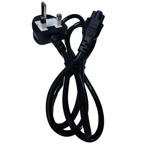 Generic Fused 3 Pin Flower Power Cable cord For Laptop Adapter Charger Fused three Pin Plug for laptop adapter