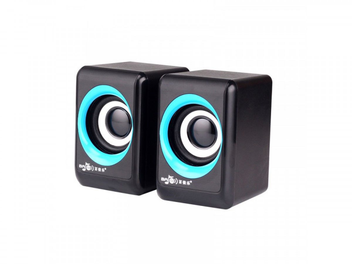 Multimedia speaker M03 small classics multimedia computer speaker Audio desktop USB and jack pin multimedia Speaker wired USB Powered Multimedia Small Sound