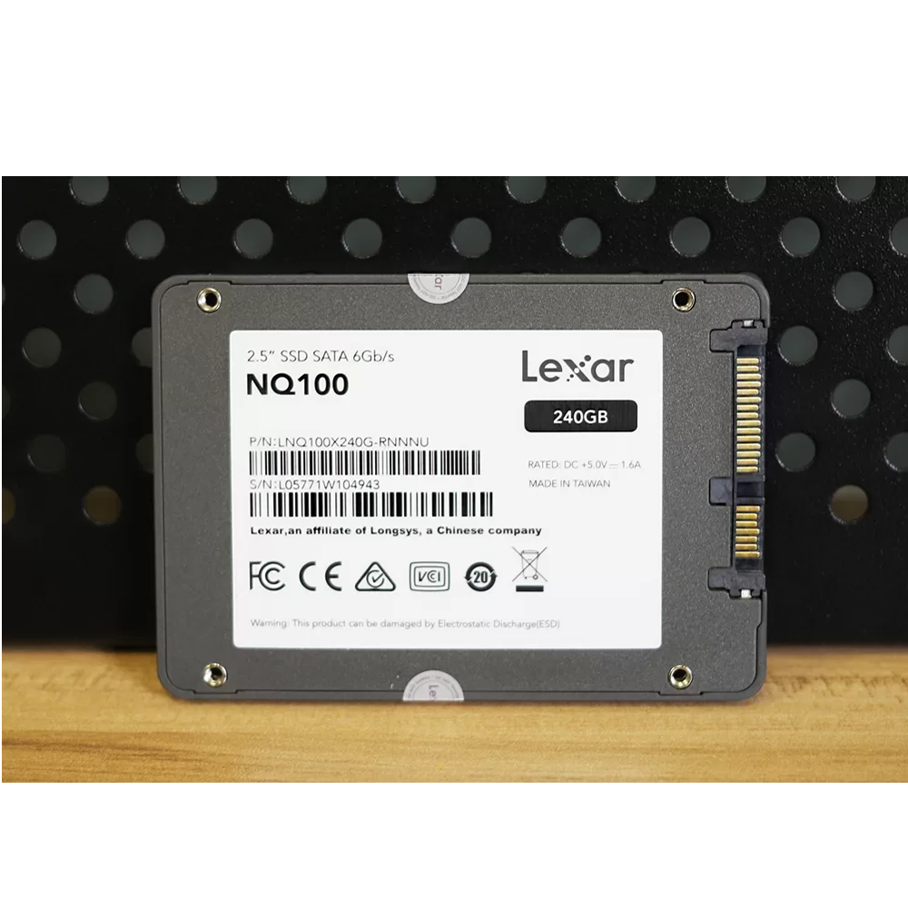 Lexar NS100 SATA Internal Solid State Drive SSD 128GB Long Lasting Faster performance and more reliable