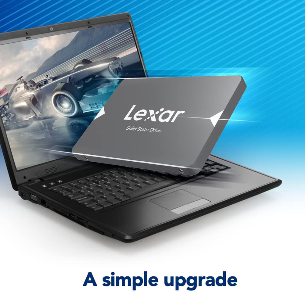Lexar NS100 SATA Internal Solid State Drive SSD 128GB Long Lasting Faster performance and more reliable