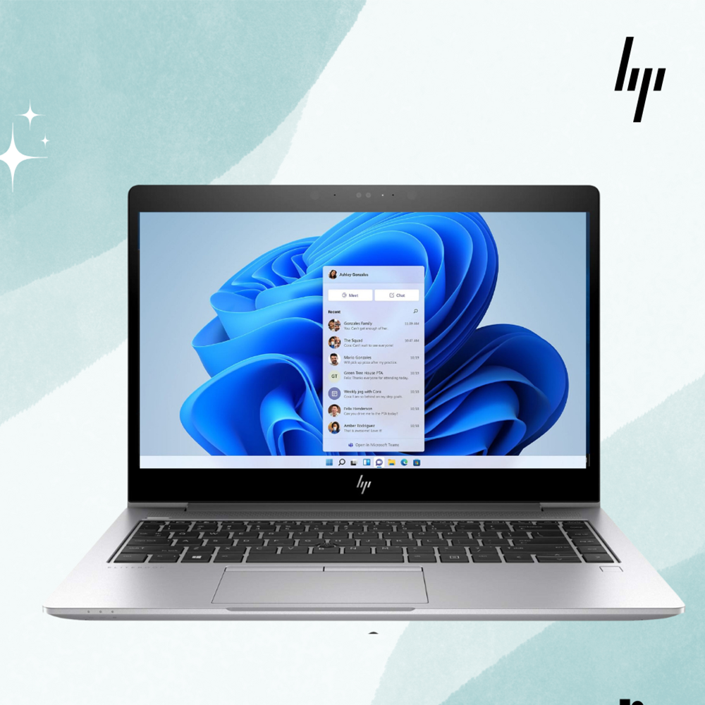 HP elitebook 745 G6 AMD Ryzen 5 8 GB ram and 256 GB SSD 2GB 14 inch screen notebook laptop computer Sleek Power for Work, Study & Beyond