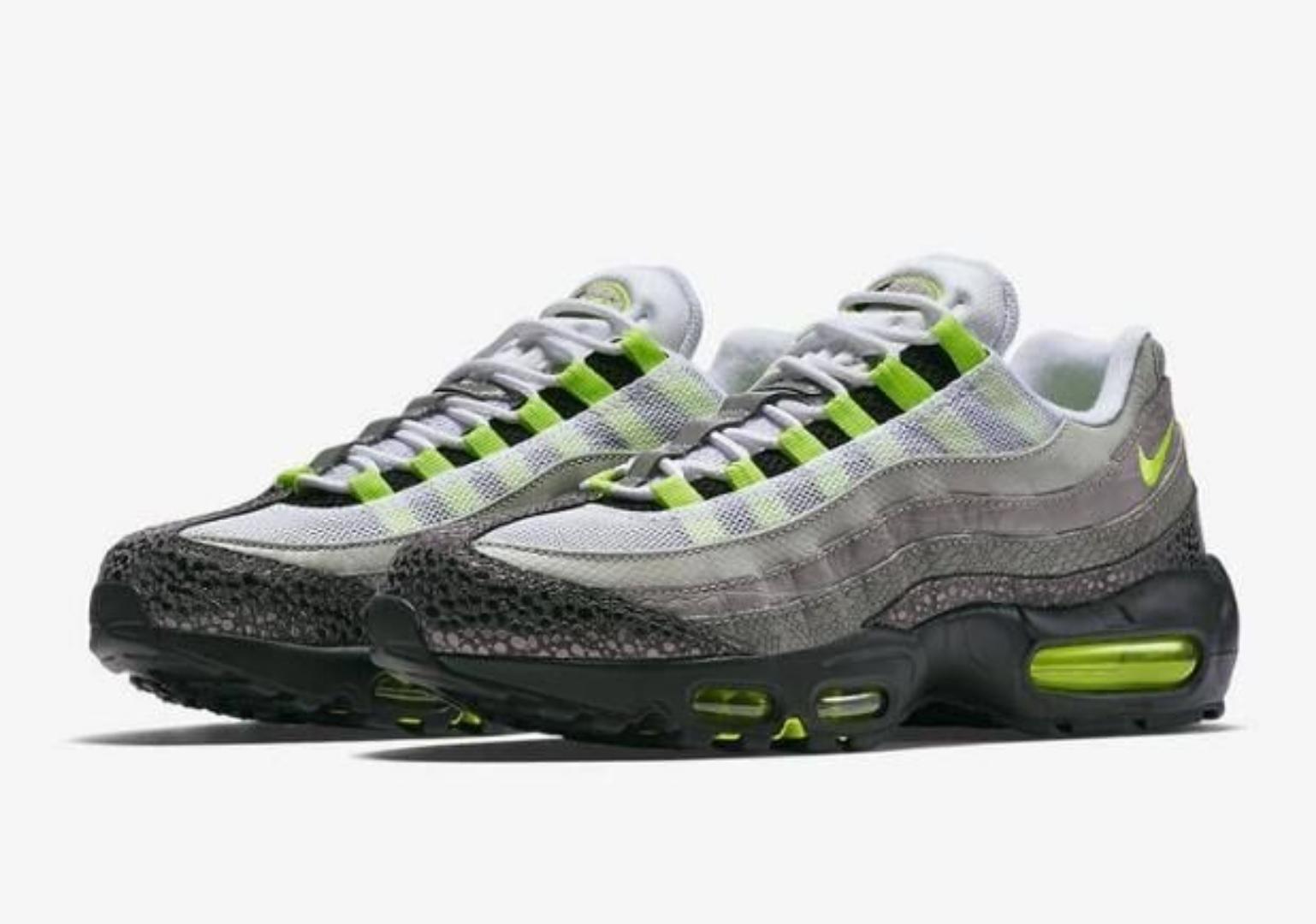 ORIGINAL AIRMAX 95 OG NEON GREEN, VINTED BLACK AND WHITE (BEST SHOP FOR AIRFORCE 1, AIR FORCE, AIRMAX, AIR MAX, AIR JORDAN)