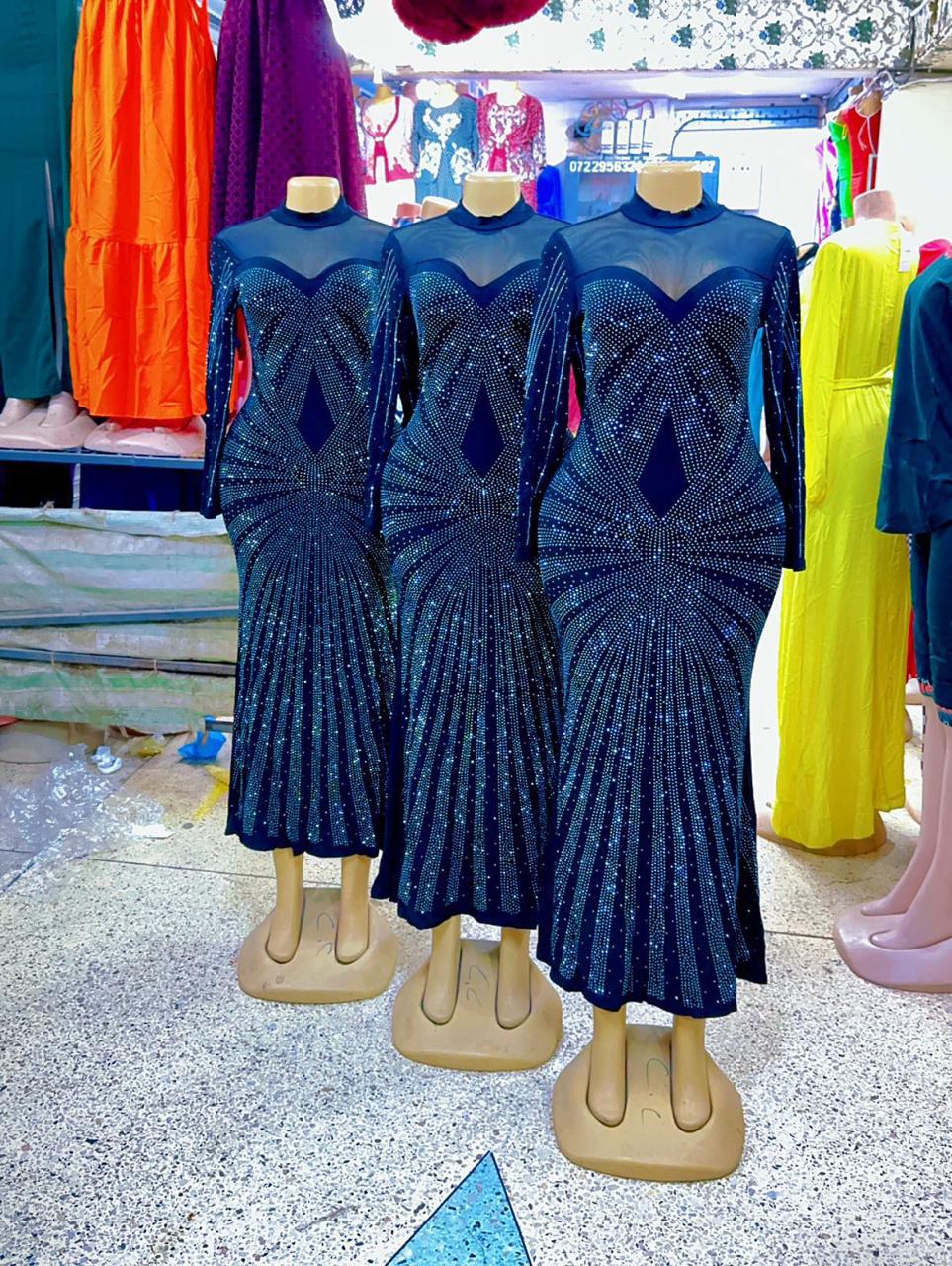 Fashion ladies classy dinner dress