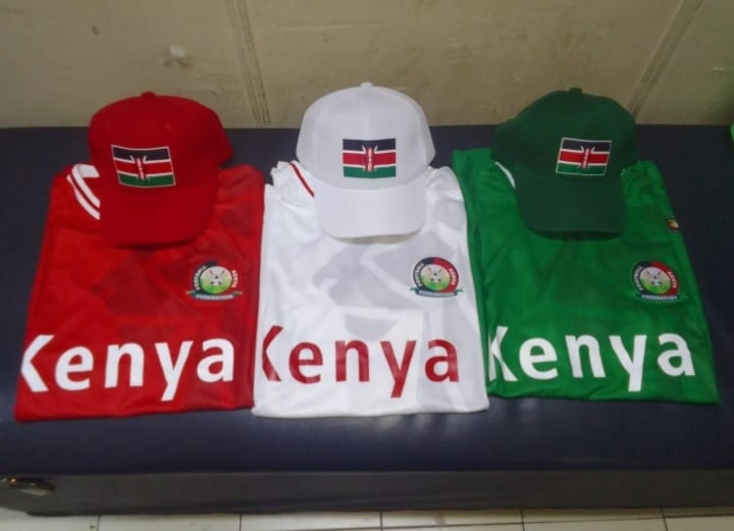 Kenyan Jersey and Kenyan Cap
