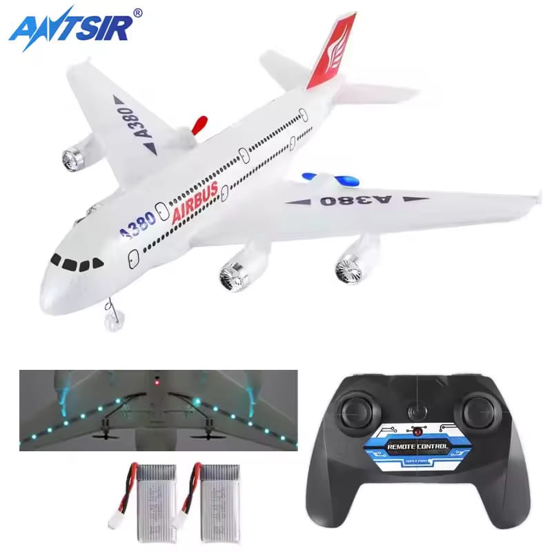🥭EMBRACEC THE LATEST TREND🥭Airbus 380 Remote-Controlled Plane.Airbus 380 Remote-Controlled Toy Plane, aeroplane, aircraft.It has a smooth appearance, very impact and drop resistance.
