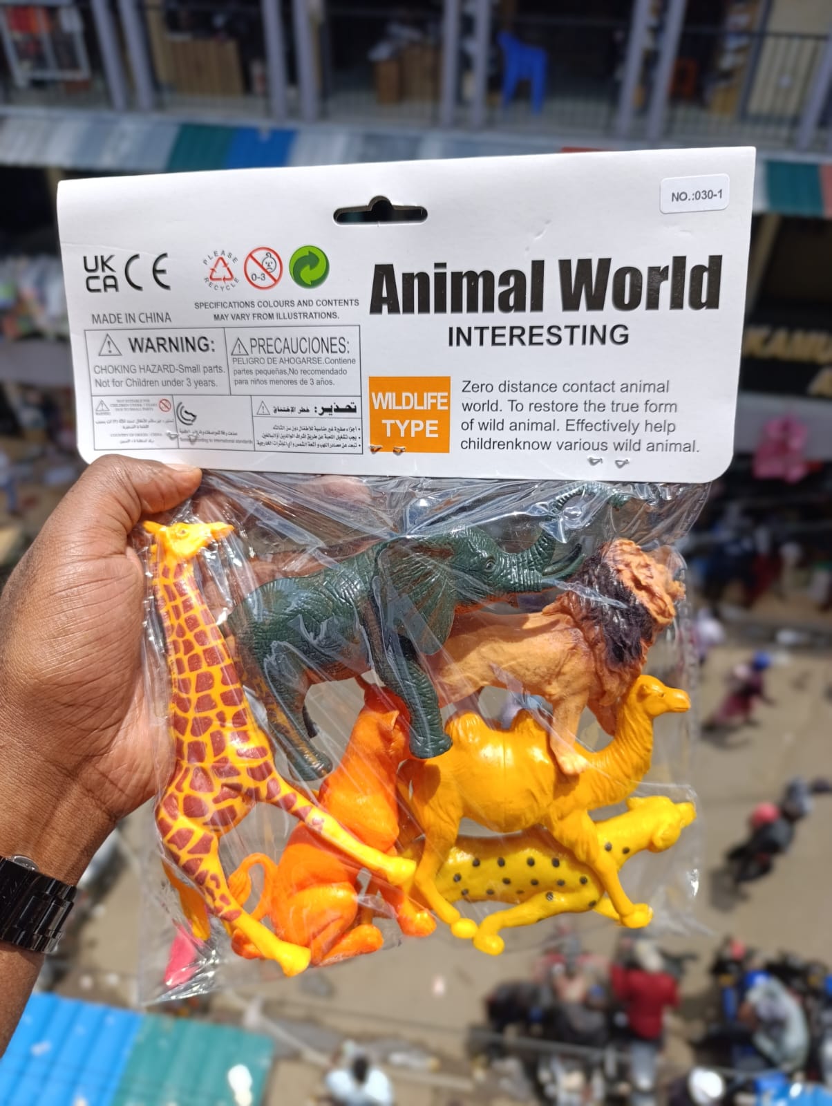 ✔️🥭NEW IN🥭🥭Wild Animals Set (Hard rubber material) Sealed pack.Wild animal figurines toys are great to use with home school, for fun bobble entertainment during a road trip, as props for your child