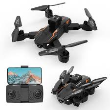 🌽❗️UNLEASH YOUR ADVENTURE WITH OUR FOLDABLE DRONES🥳🥳🔥Drone 4K HD Optical Flow Positioning Four Axis Aircraft Aerial Camera UAV Remote Control LED Lights 360 ° Roll Drone