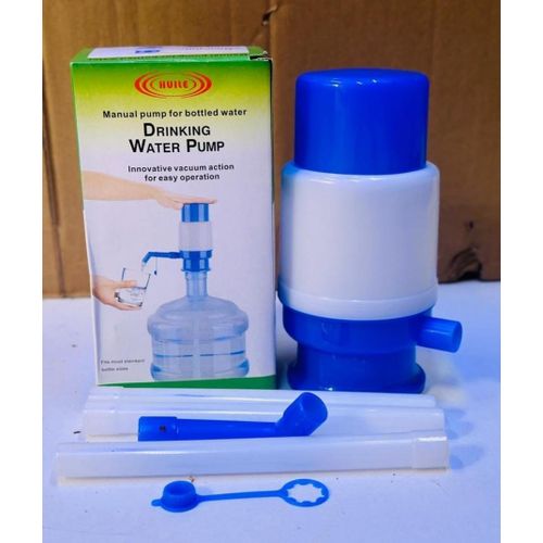 Manual Water PumpThe hand pump is easy to assemble and the pump tubes are removable for easy cleaning. The pump fits most standard water bottles and can be switched to a different one in just seconds.