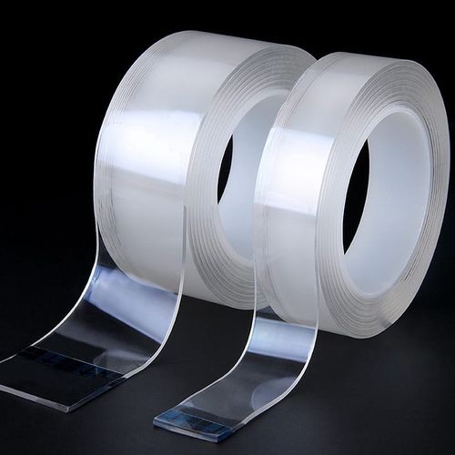 Double Sided Magic Nano TapeThis double-sided tape is used in the floor surface. First you need to clean the surface.2.Cut the double-sided tape to the correct size.3. Peel off the protective Film, th