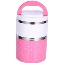 Twin Food Lunch Box With Double Layer.Features:
Materials: Double Stainless Steel Layer.
Keeps hot and cold
Odorless, durable, and virtually unbreakable
Executive
2 layers