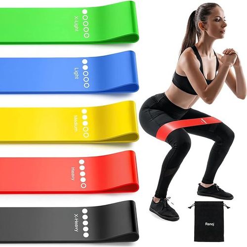 Resistance Bands Exercise Bands - 5pcs Set.High end training Resistance Band Fitness Exercise Bands .This makes them perfect whether you are just starting to workout, muscle training or a seasoned wo