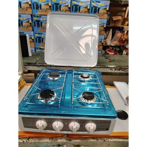 🔥ELEVATE YOUR COOKING EXPERIENCE 🔥Volsmart VGS-580 Full Gas Table Top Cooker.55 by 55
4 Gas burners
Euro pool-type burners
Gas oven - preserves Flavors and moisture
Sturdy shiny enamel pan rest
Top