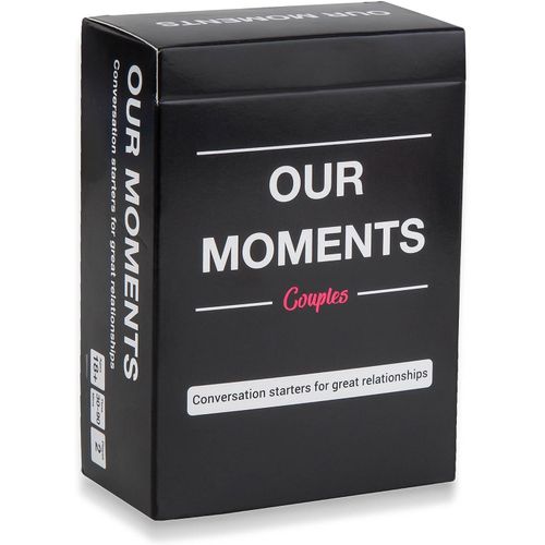 Our moments Couples Cards: 100 Conversation Starters for Great Relationships - Fun Conversation Cards Game for Couples
KSh 999100 question cards printed on 300gsm card stock which come shrink wrapped