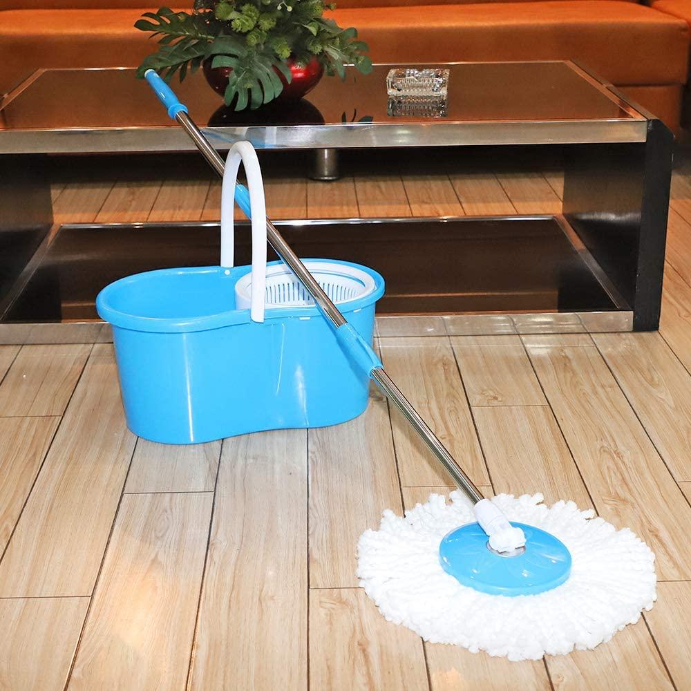 ✔️🪄UPGRADE YOUR HOME🪄360 Degrees Easy Life URK Spin Magic Mop And Bucket System♥️Spill-free, shockproof, and safe for all floor types
Microfiber mop head performs effectively both wet and dry
Keeps