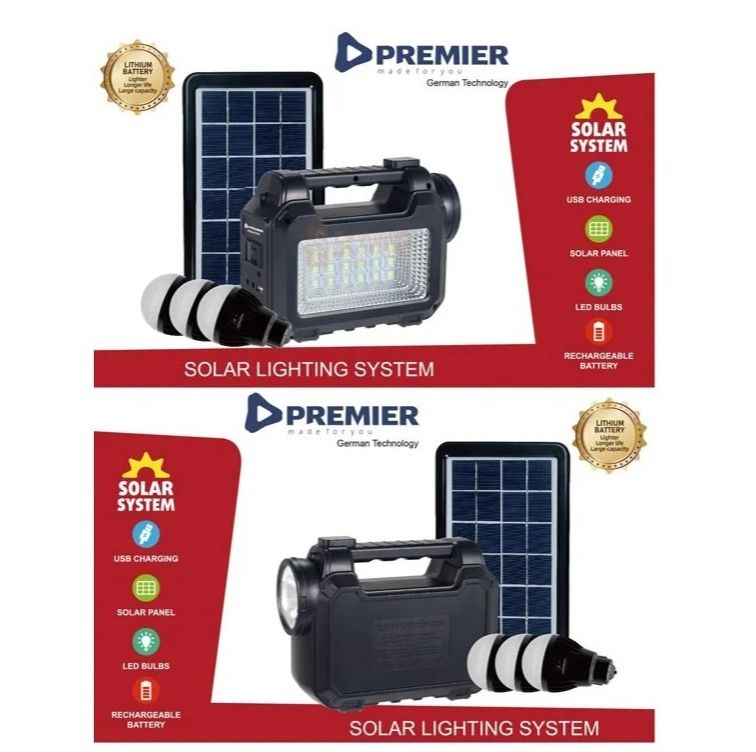Premier Solar Home Lighting System