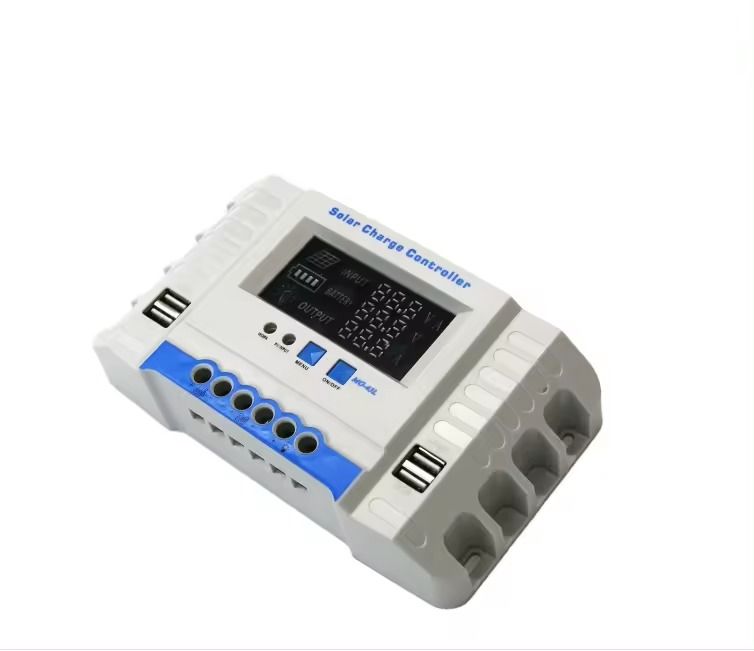 Power System with USB PWM Solar Charge Controller with LCD display