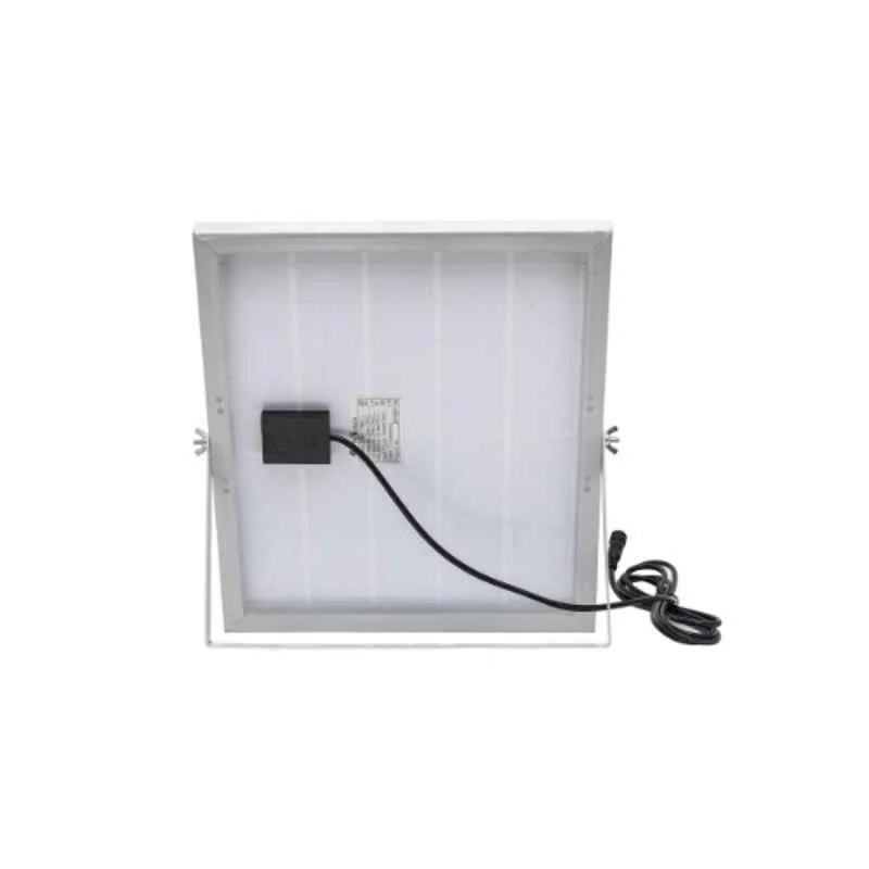 RR 100W 6500K IP66 Cool Daylight Solar LED Flood Light with Remote