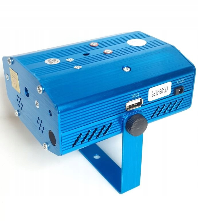 Laser Light Dot Design Mini Projector, Sound Activated DJ Lights, Perfect for Parties, Diwali, Weddings, Home Decor