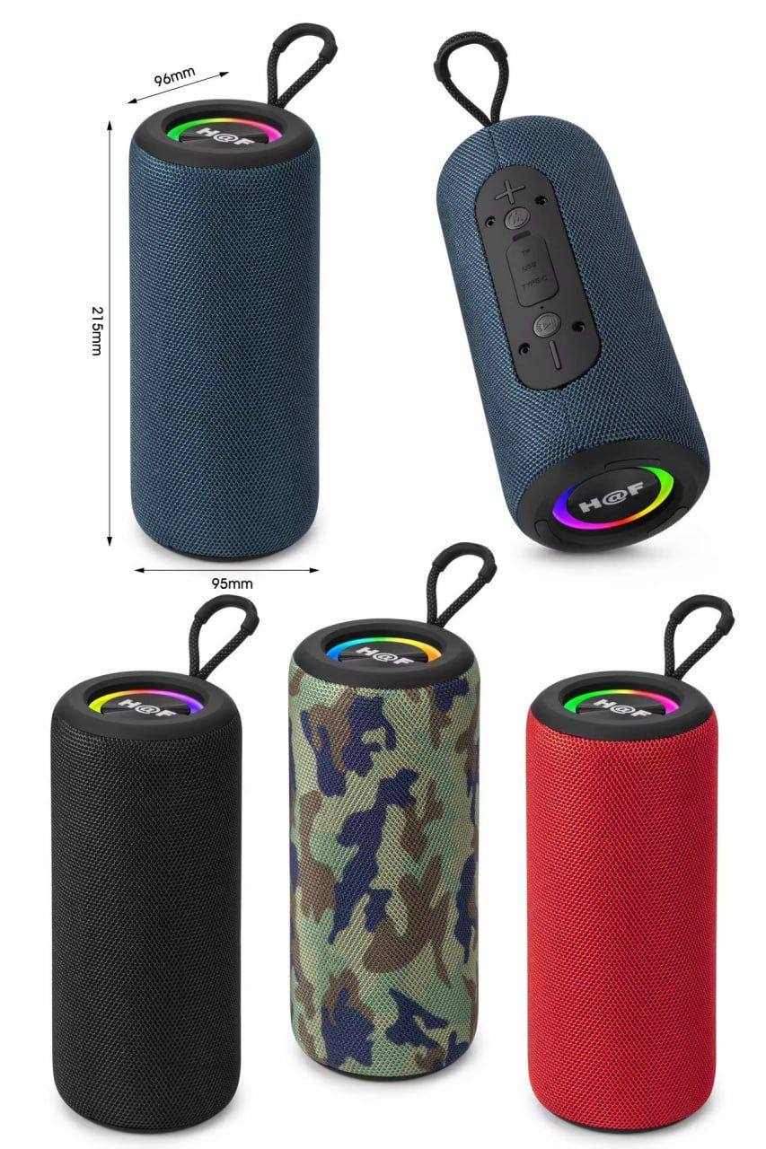 Outdoor Wireless Bluetooth Speaker TWS Heavy Duty Subwoofer Portable Large Volume Stereo Wireless Sound TWS Stereo Dual
