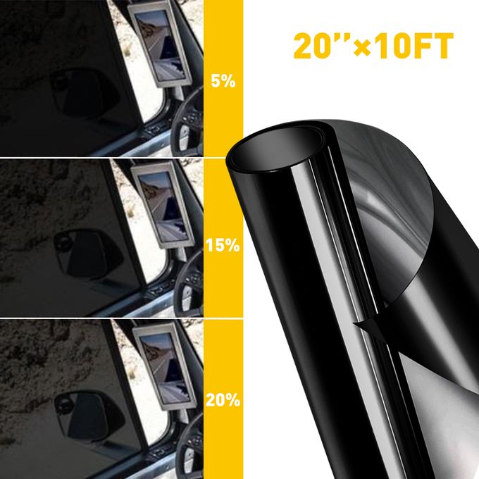 Car / Home Window Tint Film 3m Solar Protection Gl Sticker 1 PC (3 Mtrs)
