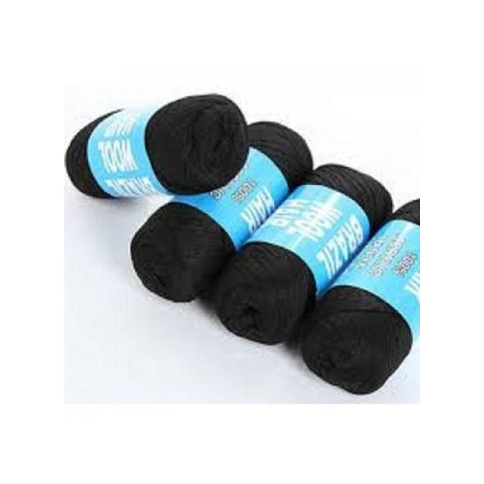 Brazilian Fashion 4pcs Black Brazilian Wool..