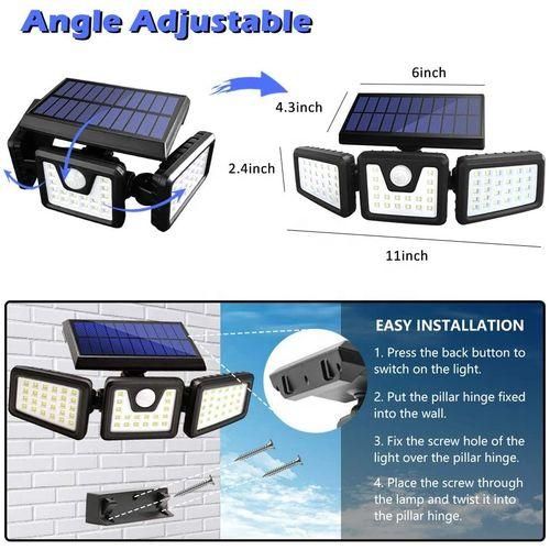 Solar Lamps Split Solar Wall Lamp / 3 In 1 Solar wall Lamps / Solar Motion Sensor Wall Lamp Outdoor- Energy Saving