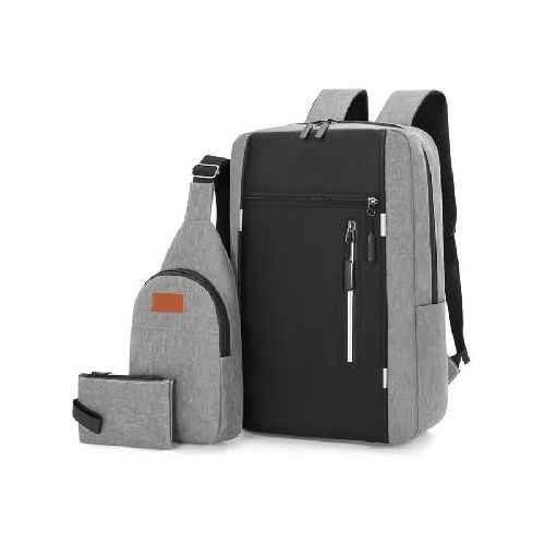 3 in 1 Antitheft laptop bags- Black