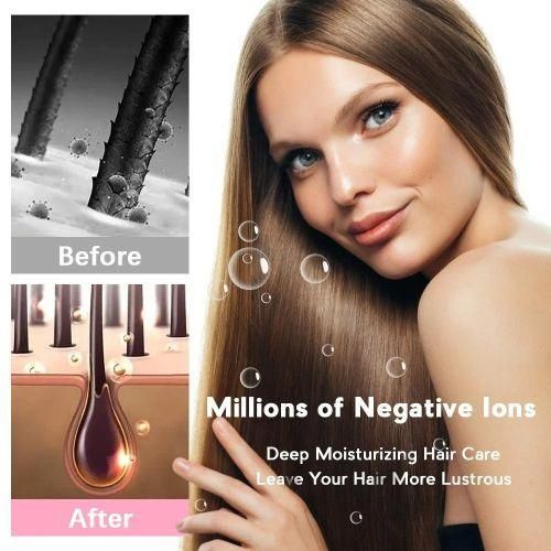 Simply Straight Electric Hair Straightening Brush Comb Hot Air