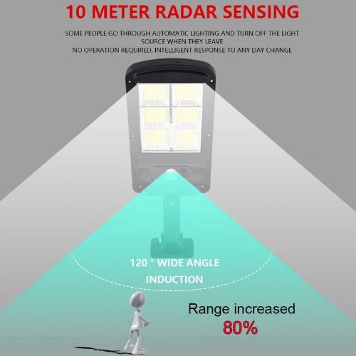 Solar Street Lamp Night Lights Motion Sensor, Garden Outdoor Waterproof Light