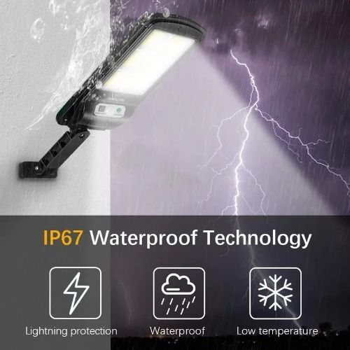 Solar Street Lamp Night Lights Motion Sensor, Garden Outdoor Waterproof Light