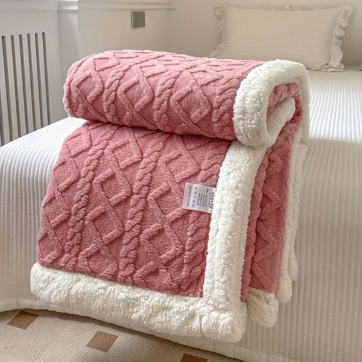 WARM FLEECE BLANKETS - Size 200cm by 230cm