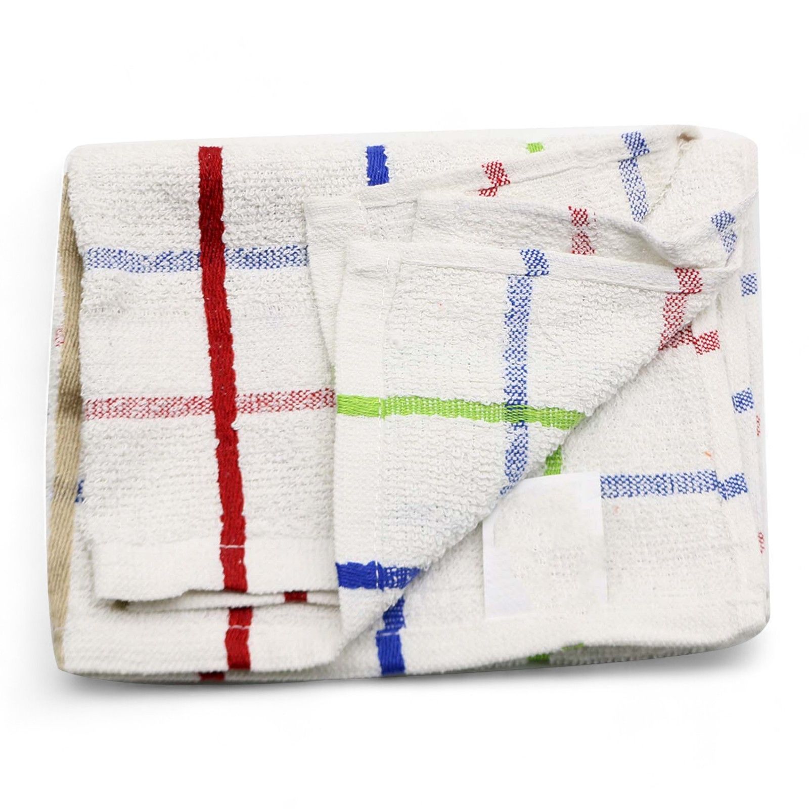 Premium Absorbent Dish Towels - Set of 6, Assorted Patterns perfect for tackling any kitchen task | Absorbent Dish Cloths 6 Pack Kitchen Towels, for Drying Dishes and Table checkered