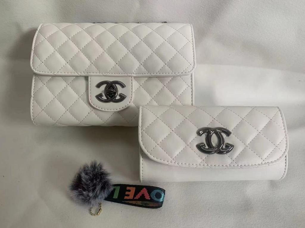Elegant Women’s 2 in 1 Handbag Set with Matching Accessory - Versatile Designer Fashion Shoulder Bags in Multiple Shades | Durable, spacious & trendy.