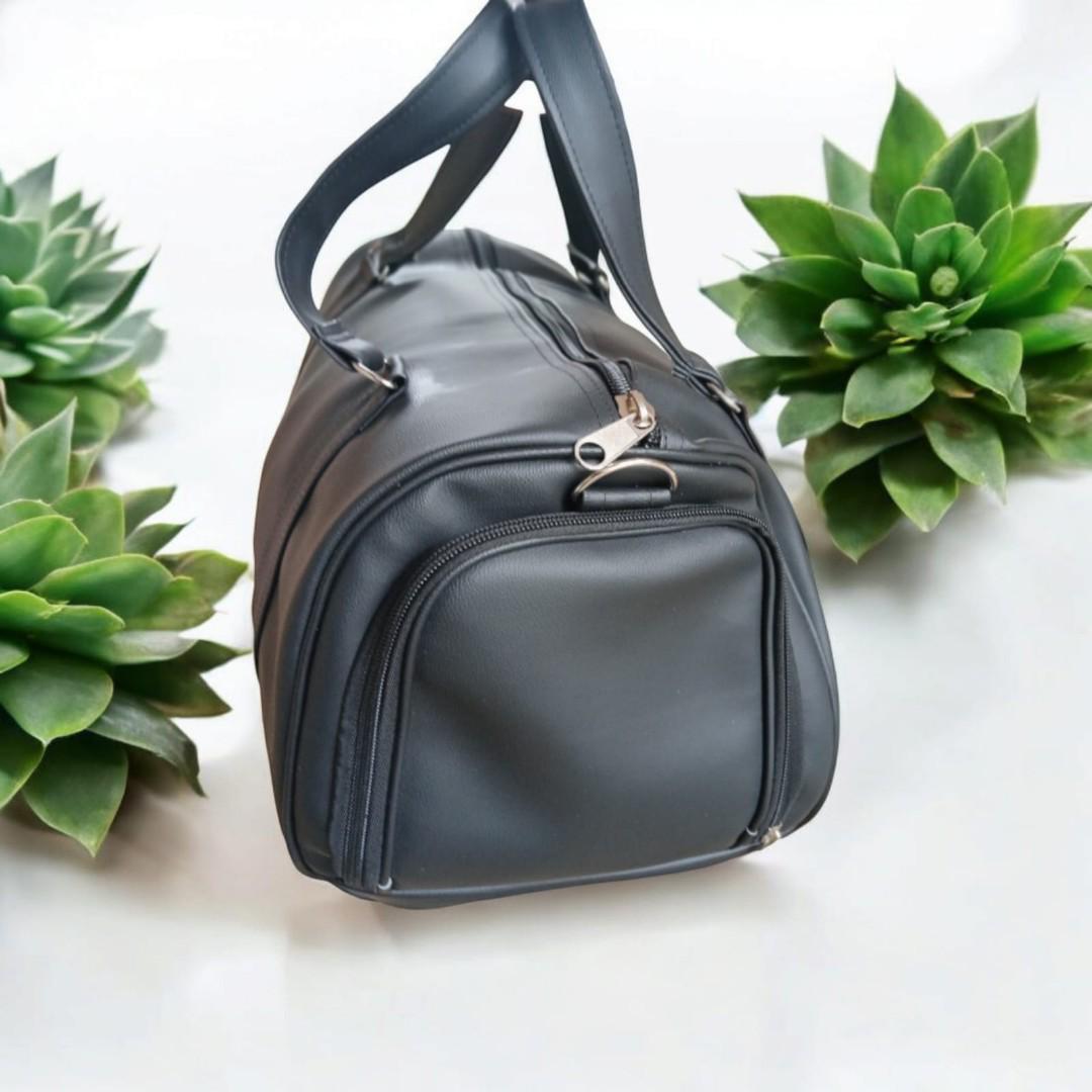 Fashion Leather Travel Bag Large Duffle Independent Big Fitness Bags with shoe compartment Handbag Bag Luggage Shoulder Bag Men Zipper Pu