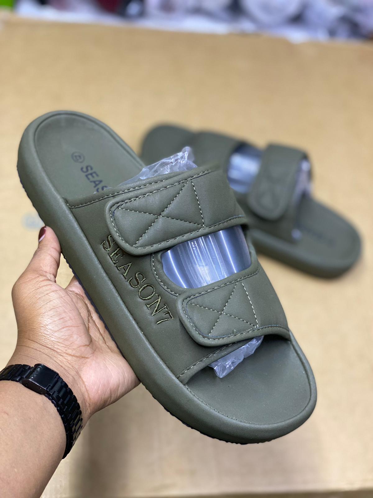 Fashion Mens Sandals Summer Leather Sandals Men Outdoor Casual Lightweight Sandal