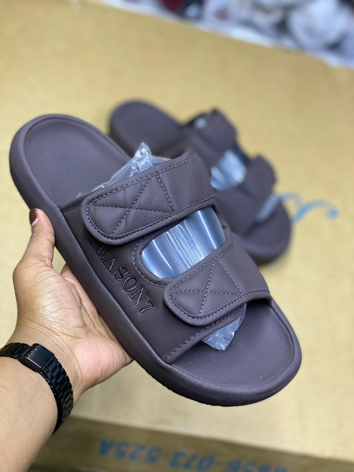 Fashion Mens Sandals Summer Leather Sandals Men Outdoor Casual Lightweight Sandal