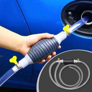 ✔️✨️High Flow Siphon Hand Pump Portable Manual Car Fuel Transfer Pump for Gas Gasoline Petrol Diesel Oil Liquid Fuel Pump🌽🌱durable lengthen and thicken clear PVC pipe, oil, high temperature and corr