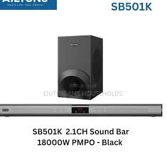 🕳🕳ENJOY THE BEAT🌿📍AILYONS 2.1ch sb501k soundbar multimedia speaker system.2.1Ch Multimedia Sound Bar
AC/DC, BT, FM, USB/SD, AUX, MP3, LED display
Built-in powerful amplifier
Full-function remote c