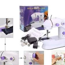 Portable Mini Handheld Household Multi Function Electric Sewing Machine with Accessories for professional and DIY.Mini sewing machine offers double threads and perfect stitch control. Nice sight and m