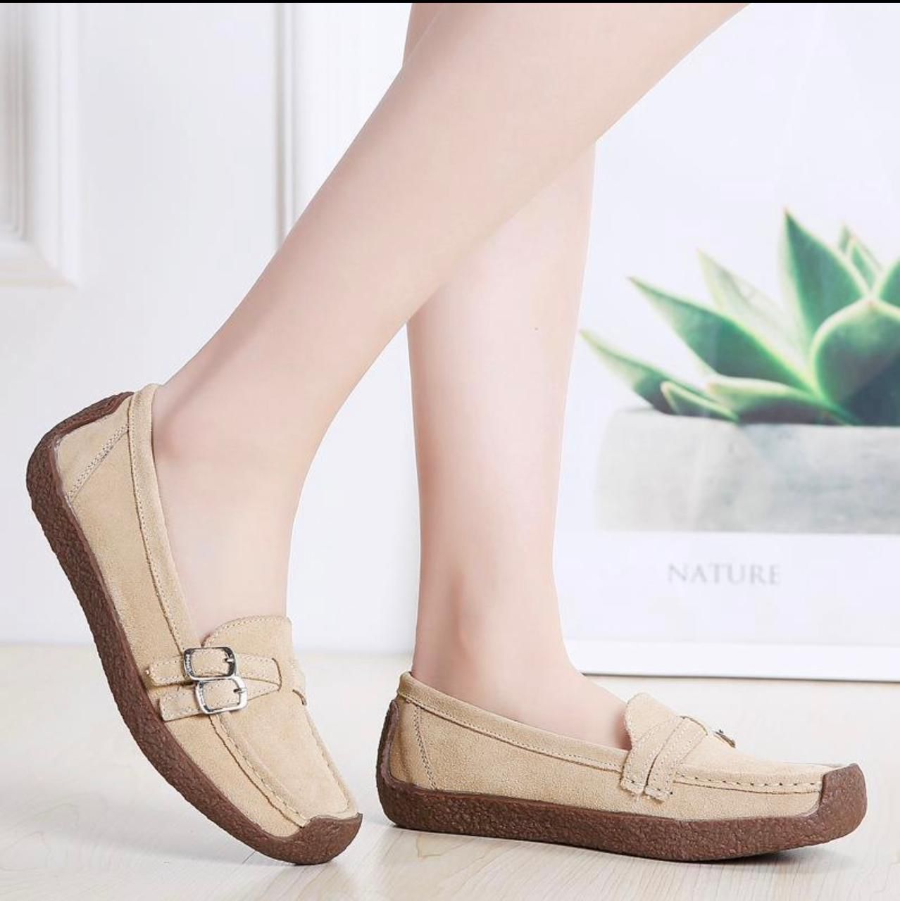 High Quality Cute Ladies Loafers, Flat Shoes Proffesional Dress Work Shoes