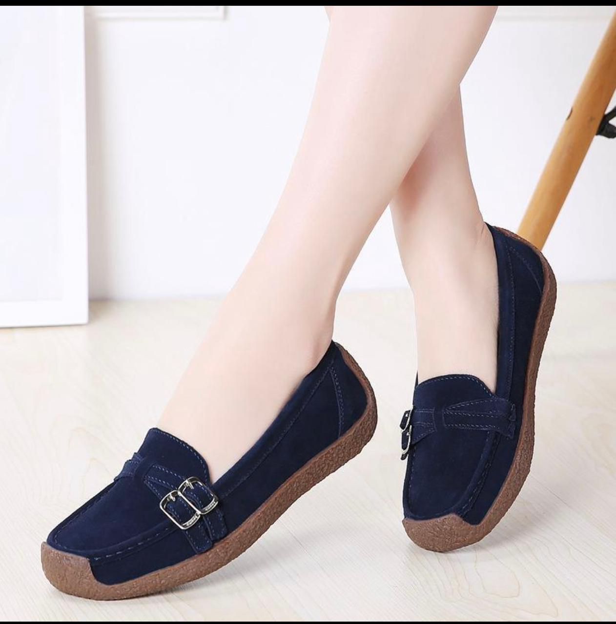 High Quality Cute Ladies Loafers, Flat Shoes Proffesional Dress Work Shoes