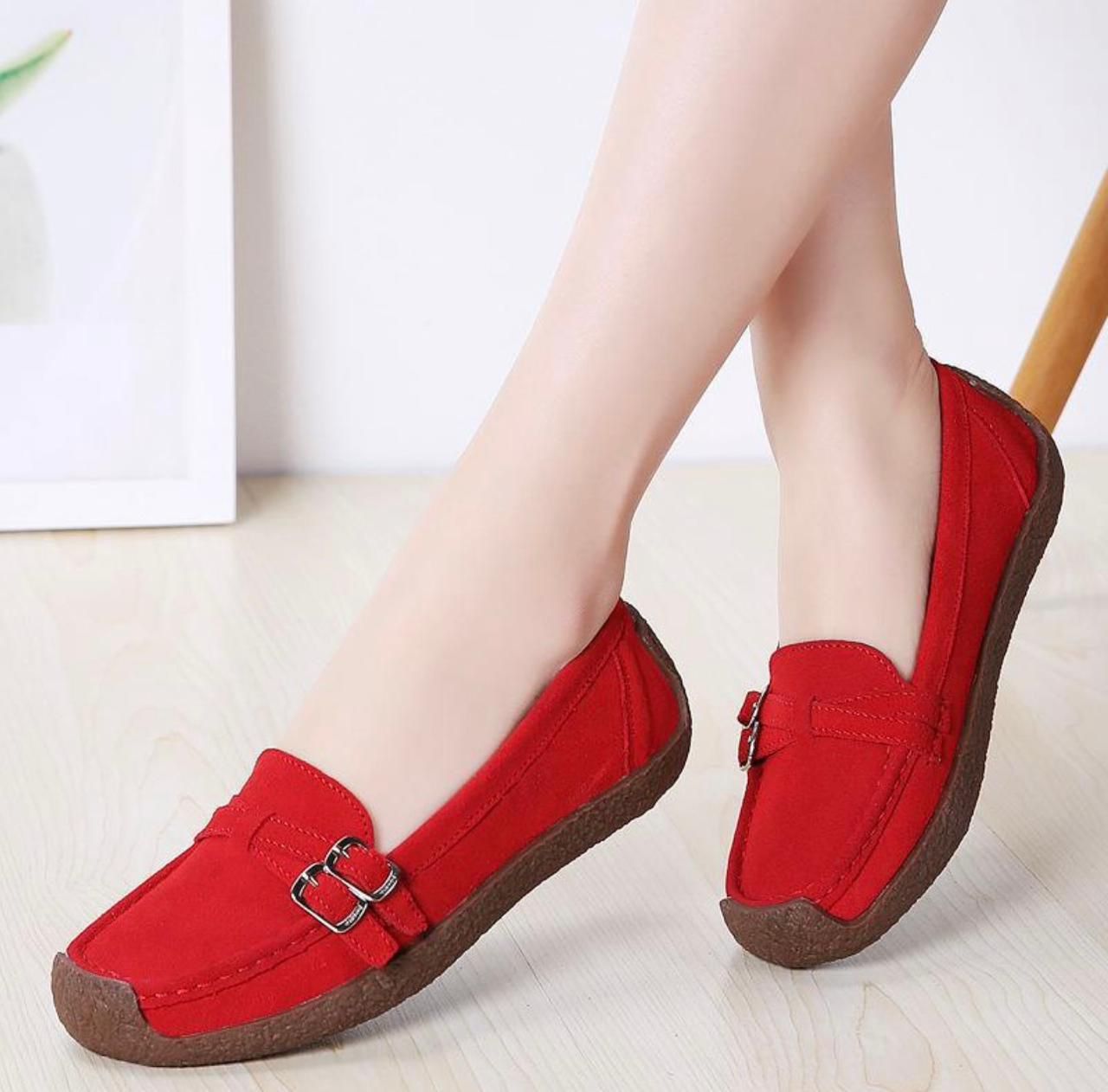 High Quality Cute Ladies Loafers, Flat Shoes Proffesional Dress Work Shoes