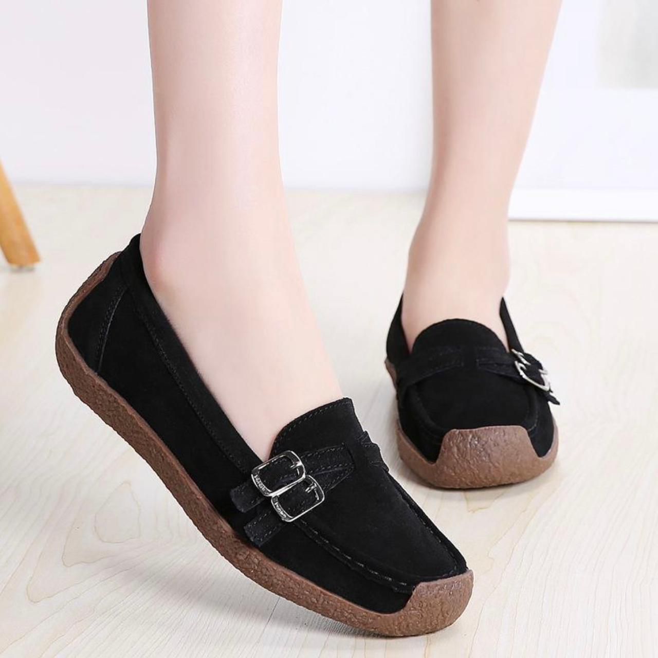 High Quality Cute Ladies Loafers, Flat Shoes Proffesional Dress Work Shoes
