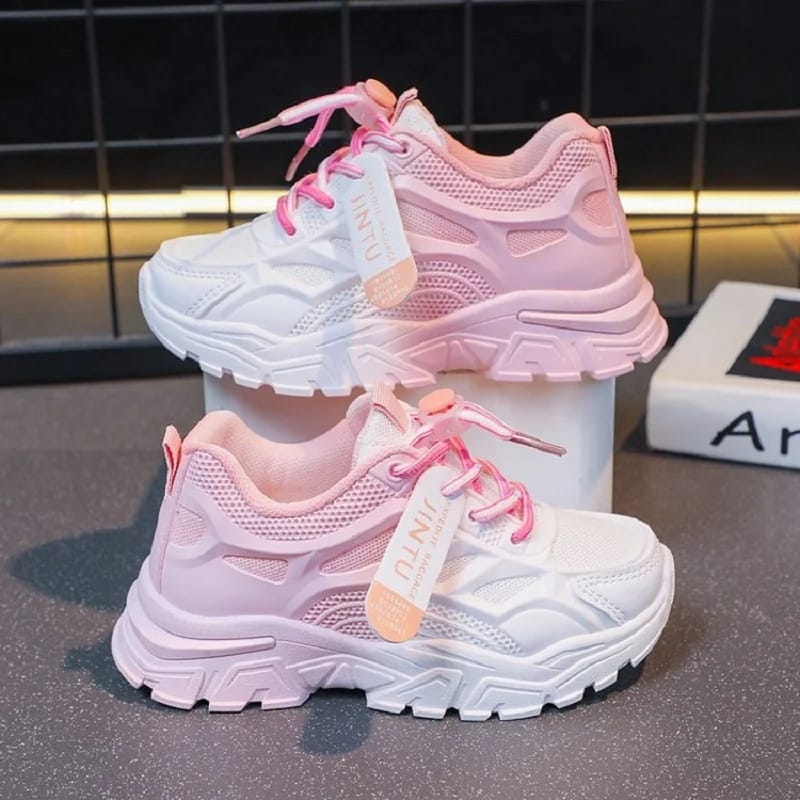 Breathable Children's Sneakers New Casual Kids Baby Shoes White Sneakers