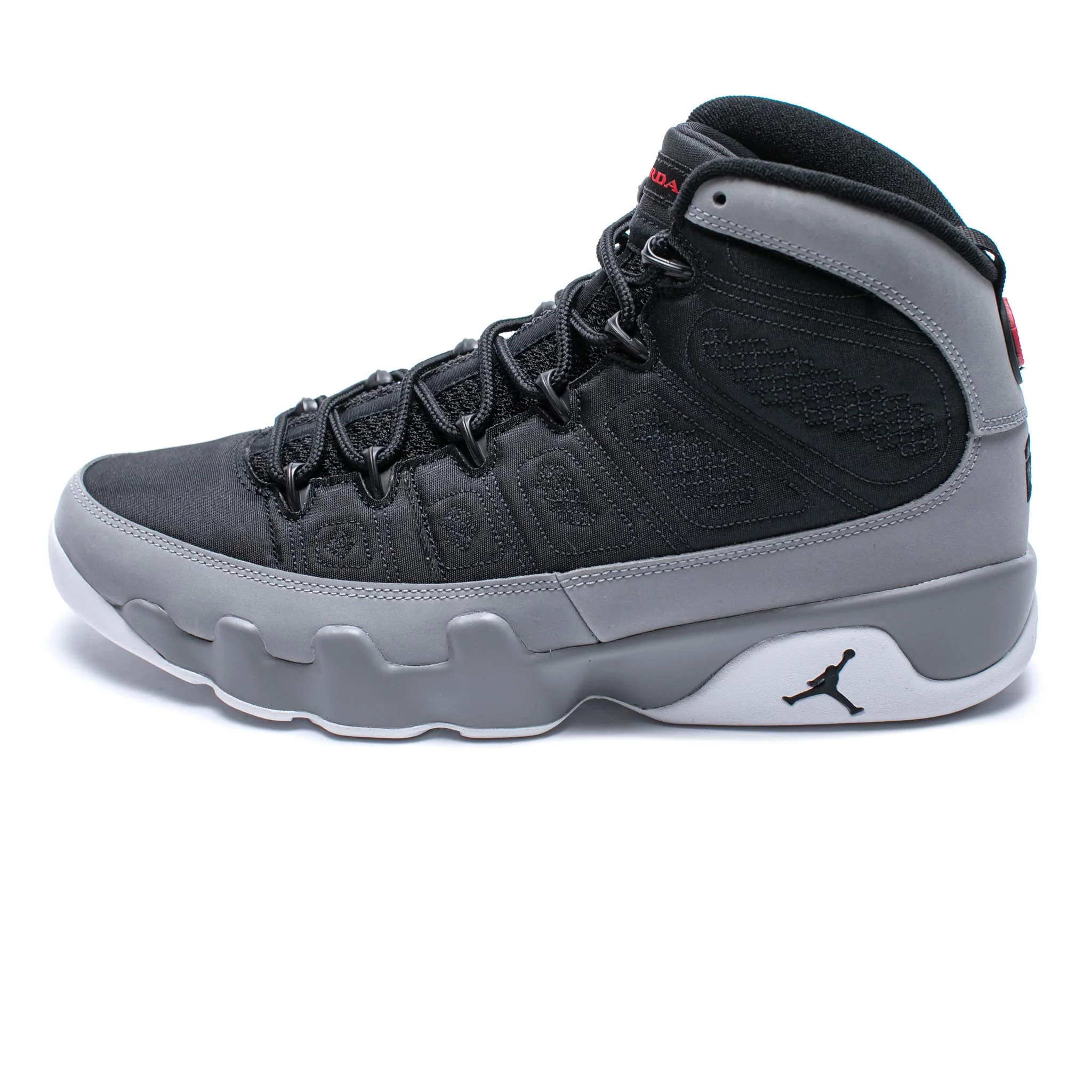 FLASH SALE: Air Jordan 9 Retro Sneakers – Black & Grey (LAST PAIR AT OFFER PRICE!) size 44 ONLY 1 PAIR LEFT